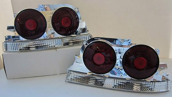 Smoke Red LED Tail Lights for 95-98 Nissan Skyline R33 GTR GTST RB26 taillights