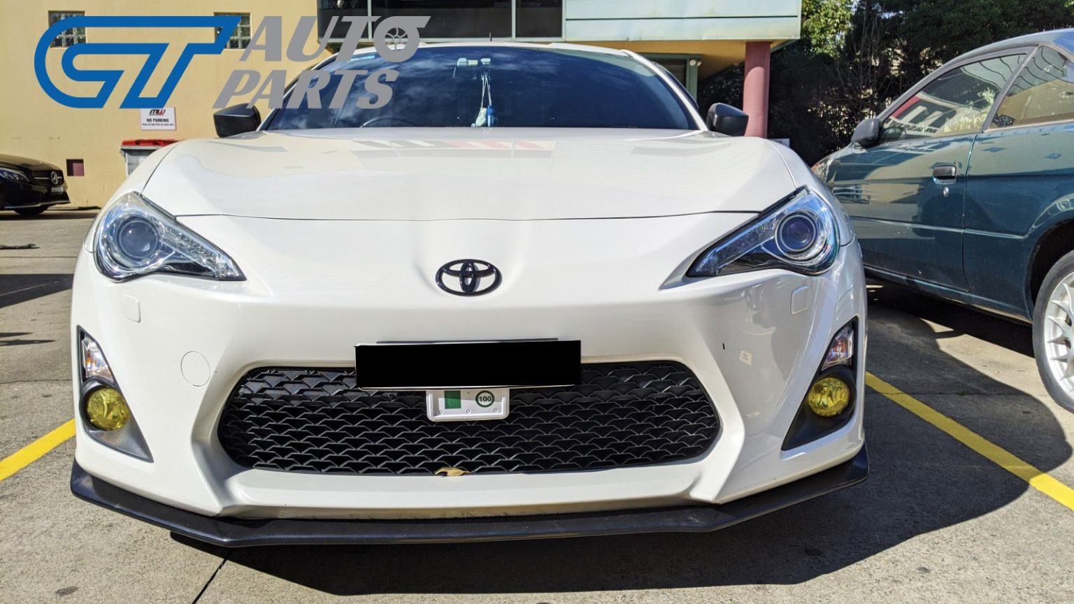 SEIBON style front bumper lip for 20122016 Toyota 86 GT GTS GT86 FT86