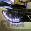 BLACK LED DRL Projector Head Lights for 05-07 Subaru Impreza WRX STi RX -4679