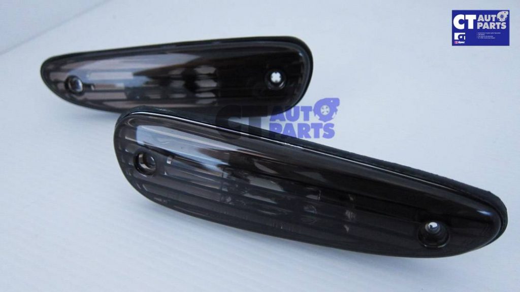 97-02 Mazda RX7 FD3S Smoke Black Rear Side Indicators side marker