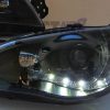 BLACK LED DRL Projector Head Lights for 05-07 Subaru Impreza WRX STi RX -2960