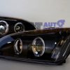 Black Projector Angel Eye Headlights for 04-08 Ford FOCUS MK2 XR5 ZETEC-2270