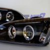 Black Projector Angel Eye Headlights for 04-08 Ford FOCUS MK2 XR5 ZETEC-2272