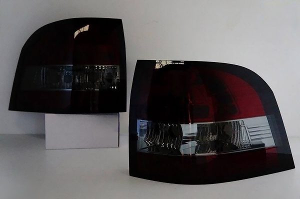 Smoked Red LED Tail lights for 06-13 Holden Commodore VE UTE E1 E2 Taillight HSV