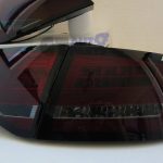 AUDI A4 S4 RS4 B8 09-12 4 Door Sedan Red Smoked 3D Full LED Tail Lights Taillight-2838