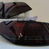 AUDI A4 S4 RS4 B8 09-12 4 Door Sedan Red Smoked 3D Full LED Tail Lights Taillight-2841