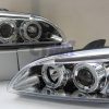 Clear Projector Angel Eye Headlight for 04-08 Ford FOCUS MK2 XR5 ZETE-0