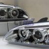 Clear Projector Angel Eye Headlight for 04-08 Ford FOCUS MK2 XR5 ZETE-2971