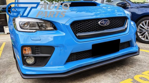 V1 STI Style OE Front Bumper Lip Matte Black for 2014-2021 Subaru WRX STI VA