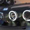 Angel Eyes Projector Halo Head Lights for 03-08 VW GOLF V MK V TDI /GTI / R32-3077