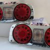 Clear Red LED Tail Lights Nissan Skyline R32 GTST GTR RB25DET RB26DETT-0