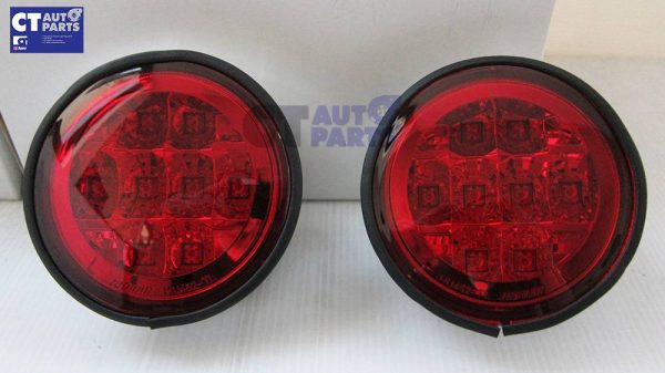 Clear Red LED Trunk Lights for 99-05 LEXUS IS200 IS300 Toyota Altezza-0