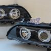 CCFL Angel-Eyes Projector Head Lights BMW X5 E53 00-03 Pre LCI Headlight-3205