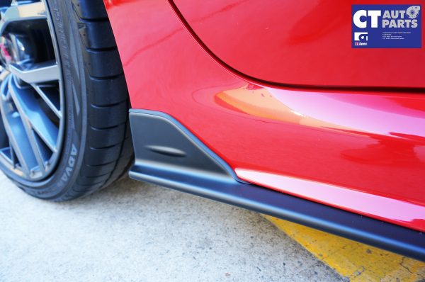 STI Style Side Skirt for 14-19 Subaru WRX STI V1 Premium Matte Black-0