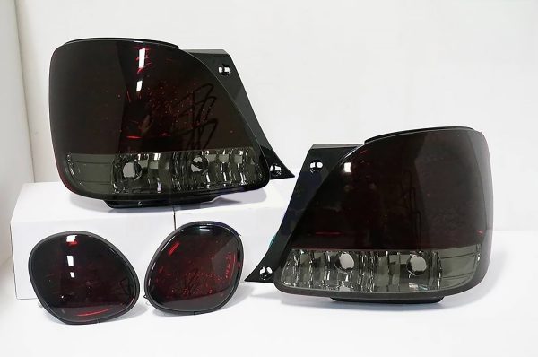 Smoke Red LED Tail Lights & LED fog light for 98-05 Lexus GS300 GS400 taillights