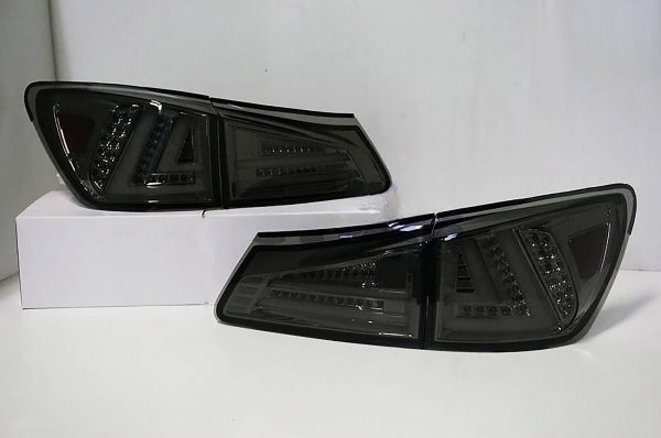 Spec D Smoke LED Sequential Tail Lights for 05-13 Lexus IS250 IS350 ISF Taillight