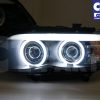 CCFL Angel-Eyes Projector Head Lights BMW X5 E53 04-06 LCI face-lift Headlights-3689