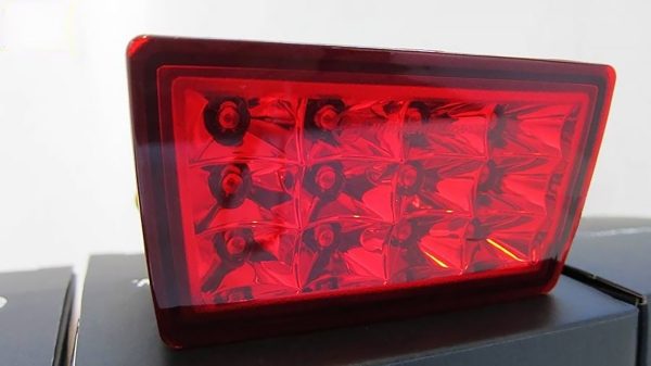 Clear Red Rear Fog Light For 2015-2021 Subaru WRX STI V1