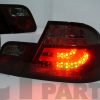 SMOKED RED LED Light Bar Tail Lights BMW E46 98-02 COUPE 2DOOR 330CI 328CI 320CI 318CI-3675