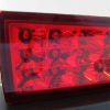 Clear Red LED F1 Brake Fog lights Foglamps for 15-19 Subaru WRX STI VA -0