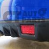 Clear Red LED F1 Brake Fog lights Foglamps for 15-19 Subaru WRX STI VA -3714