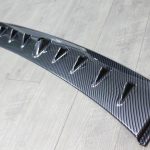 Lancer Evo 7 8 9 ABS Carbon Style VORTEX GENERATOR Roof fin spoiler-4184