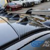 Lancer Evo 7 8 9 ABS Carbon Style VORTEX GENERATOR Roof fin spoiler-13341
