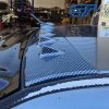 Lancer Evo 7 8 9 ABS Carbon Style VORTEX GENERATOR Roof fin spoiler-13347