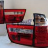 BMW X5 E53 Clear Red LED Tail Lights 99-02 Taillight-3457