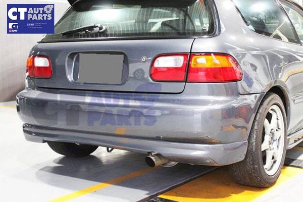 Type R Style Rear Lip for 92-95 HONDA CIVIC EG SiR Vti Si Hatch ONLY-0