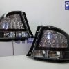 JDM Black LED Tail light for 99-05 Lexus IS200 IS300 Toyota Altezza-0