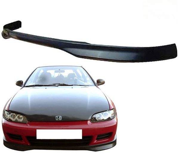 Type R Style ASB Plastic Front Lip for 92-95 Honda Civic EG 3D Hatchback
