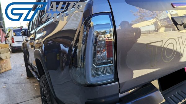 Smoke LED 3D Tail lights for 2015-2020 Toyota Hilux REVO SR5 VIGO Taillights