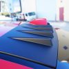 VORTEX GENERATOR Shark Fin Roof Spoiler MY15-2019 SUBARU WRX STI ABS MATTE BLACK-8431