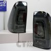 Smoked LED 3D Light Bar Tail lights for Toyota Hilux REVO SR5 VIGO 15-18 Taillights-0