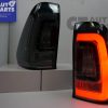 Smoked LED 3D Light Bar Tail lights for Toyota Hilux REVO SR5 VIGO 15-18 Taillights-4843