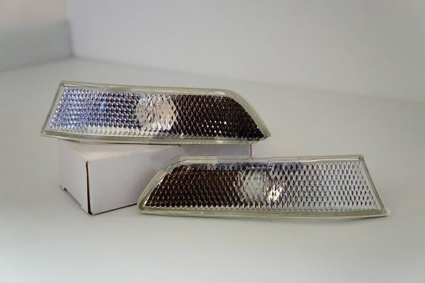 Clear Bumper Side Turn Signal Light for 01-06 Nissan Infiniti V35 G35 Skyline Coupe indicators