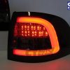 Smoked Red LED Tail light for HOLDEN COMMODORE VE VF STATIONWAGON Wagon SV6 OMEGA-5090