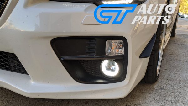 Front OLM LED CORONA DRL Fog Lights for 14-17 Subaru WRX STI V1 foglights