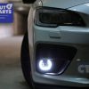 Front OLM LED CORONA RING DRL FOG Lights for 2015+ SUBARU WRX STI / Toyota 86 GTS GT-0
