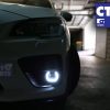 Front OLM LED CORONA RING DRL FOG Lights for 2015+ SUBARU WRX STI / Toyota 86 GTS GT-6665