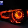 Crystal Eye Clear Red LED Tail light for Toyota 86 GTS Subaru BRZ ZN6-5161