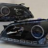 Black DRL AngleEye Projector Headlight 99-05 LEXUS IS200 IS300 Toyota Altezza-0