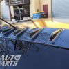 Carbon Style Vortex Generator Roof Spoiler for 07-17 Mitsubishi Lancer CJ VRX -0