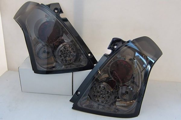 Smoke Full LED Tail Lights for 2004-2006 Suzuki Swift Sport taillights