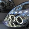 Clear LED DRL Angel Eyes Projector Head Lights NISSAN INFINITI G35 V35 350GT Coupe 2D-5521