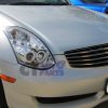 Clear LED DRL Angel Eyes Projector Head Lights NISSAN INFINITI G35 V35 350GT Coupe 2D-5527