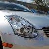 Clear LED DRL Angel Eyes Projector Head Lights NISSAN INFINITI G35 V35 350GT Coupe 2D-5523