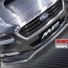 STI Style Front Bumper Lip Spoiler for 14-17 Subaru LEVORG STI Matte Black -10508