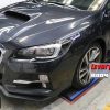 STI Style Front Bumper Lip Spoiler for 14-17 Subaru LEVORG STI Matte Black -10510